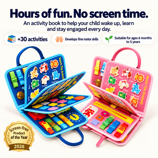 Montessori Activity Book - MyLilBud™