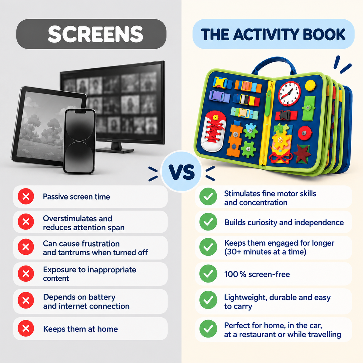 Montessori Activity Book - MyLilBud™